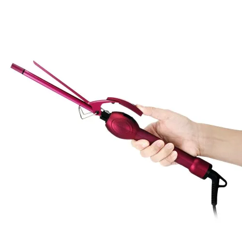 Профессиональная плойка для завивки Kemei Curlers ceramic pro KM 1023, плойка для афрокудрей 8,8 мм - фото 6