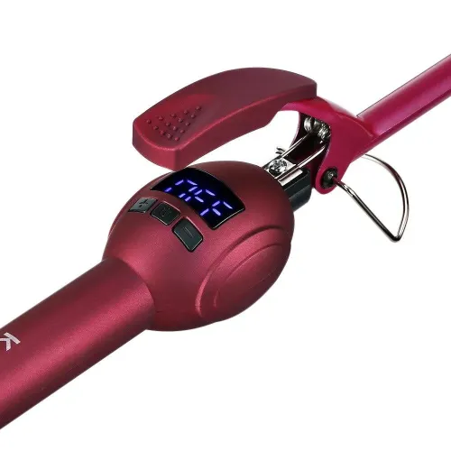 Профессиональная плойка для завивки Kemei Curlers ceramic pro KM 1023, плойка для афрокудрей 8,8 мм - фото 7