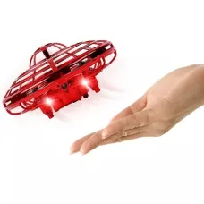 Дитячий дрон міні квадрокоптер UFO Hand pro LED Y1102, інтерактивний індукційний