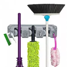 Тримач для швабр підвісний Magic Broom Holder, органайзер для щіток і швабр