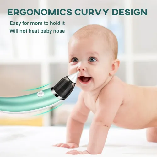 Детский назальный аспиратор электро Infant nasal absorber, соплеотсос электрический - фото 13