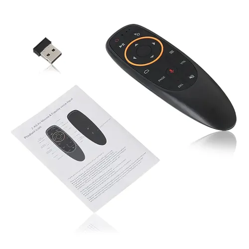 Пульт аеромиш AIR MOUSE G20, 2.4 ГГц, функція керування голосом, чорний - фото 5