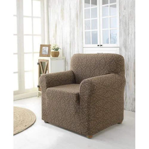 Комплект чохлів на диван і два крісла Жаккард Milano Home Concept Karna, універсальний розмір, різні кольори - фото 8
