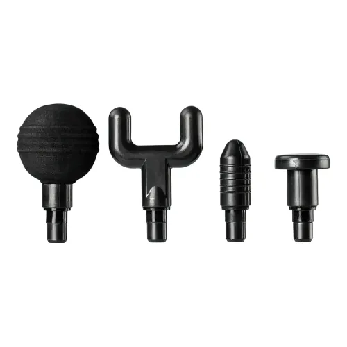 Масажер FASCIAL Pro, вібраційний, ударний, м'язовий, 4 насадки, 2400 мА/год - фото 5