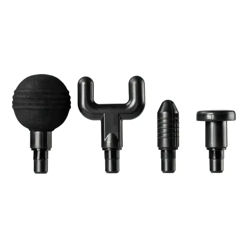 Масажер FASCIAL Pro, вібраційний, ударний, м'язовий, 4 насадки, 2400 мА/год - фото 5