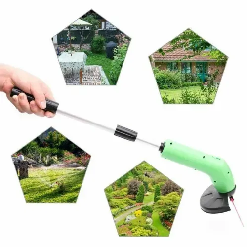 Портативна ручна газонокосарка Grass trimmer PRO, набір з 30 лісок в подарунок, телескопічна ручка - фото 18