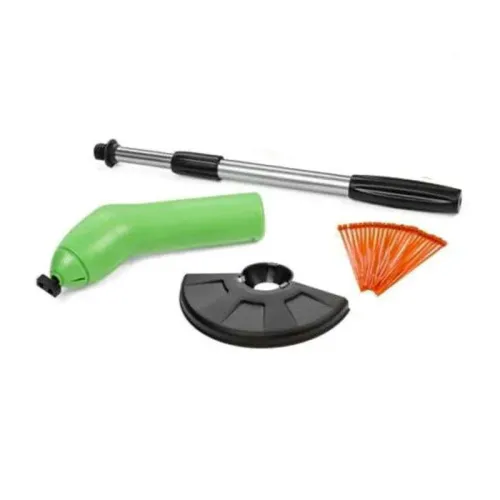 Ручная портативная газонокосилка Grass trimmer PRO, набор из 30 лесок в подарок, телескопическая ручка - фото 4