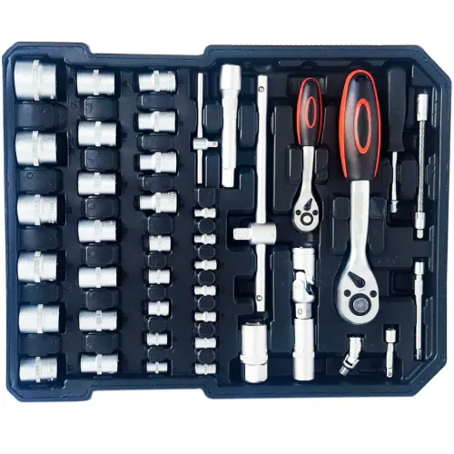 Большой набор инструментов 399 pcs  от Swiss Craft International PL-399ТLG, в чемодане, с колесами - фото 6