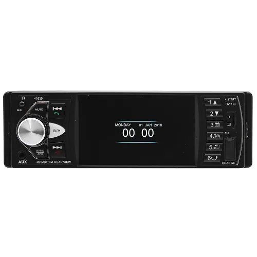 Автомобільна Bluetooth магнітола JSD D4022BT, з пультом на кермо, 4,1 дюйма - фото 6