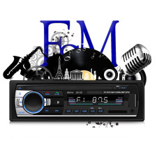 Автомагнитола Bluetooth 1 din Pioneer JSD-520, USB, AUX, пульт