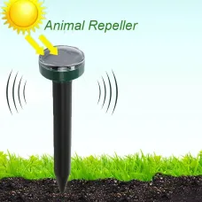 Ультразвуковой отпугиватель кротов, насекомых, грызунов Garden Pro D-1102, на солнечной батарее, влагостойкий