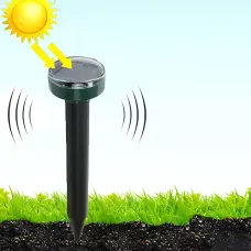 Ультразвуковий відлякувач кротів, комах, гризунів Garden Pro D-1102, на сонячній батареї, вологостійкий