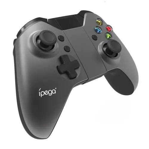 Беспроводной геймпад Bluetooth IPEGA PG-6022S, джойстик с держателем для телефона, вибро - фото 3