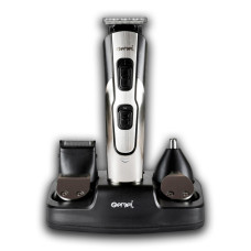 Бездротова машинка для стрижки 9 насадок Gemei GM-592. Акумуляторний тример для носа, вух, бороди