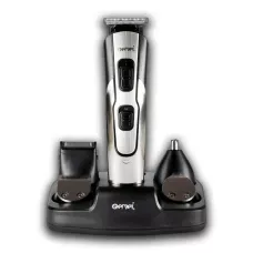 Беспроводная машинка для стрижки 9 насадок Gemei GM-592. Аккумуляторный триммер для носа, ушей, бороды