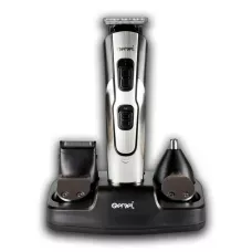 Бездротова машинка для стрижки 9 насадок Gemei GM-592. Акумуляторний тример для носа, вух, бороди