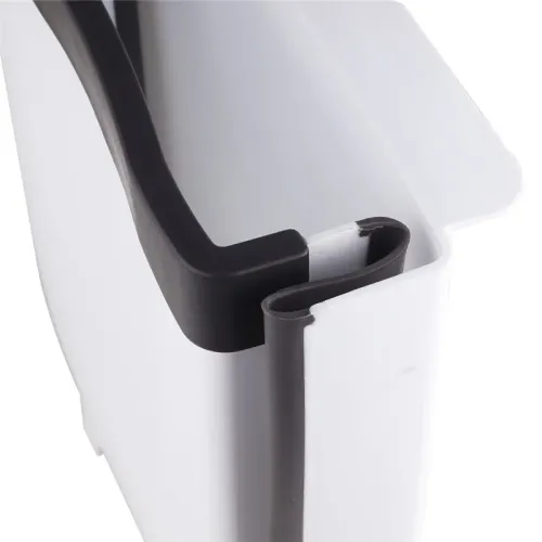 Складной мусорный контейнер на двери Kitchen Wet garbage FLEXIBLE BIN, раскладной, бежевый цвет - фото 6