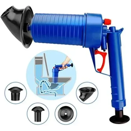 Пневматический вантуз, высокого давления Toilet dredge GUN BLUE Drain Jet - фото 2