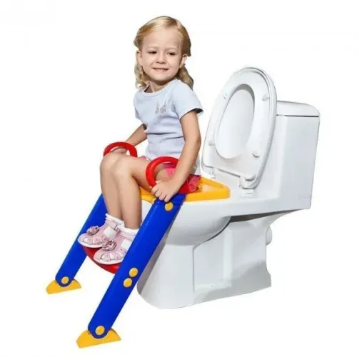 Дитяче сидіння на унітаз зі сходинкою Keter Toilet Trainer, з ручками - фото 5