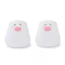 Нічник світильник MiniPig, RGB, 7 режимів кольорів, силіконовий, на батарейках