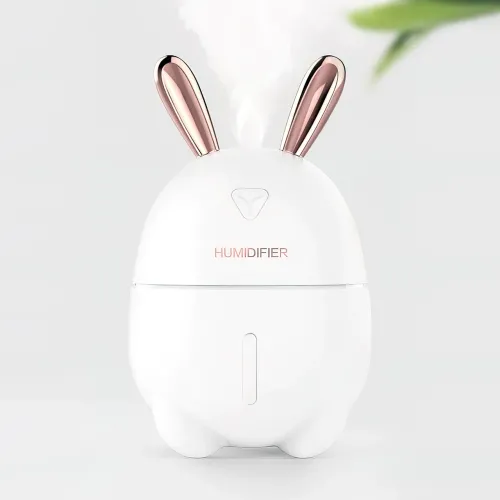 Увлажнитель воздуха Humidifiers Rabbit с ночником, 2 Вт, с резервуаром 300 мл,  питание от USB - фото 10