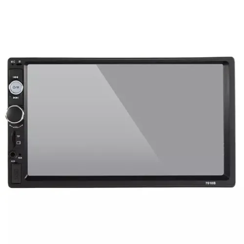 Автомагнітола 2Din сенсорна, Bluetooth AMP 7010B Slim, пульт в комплекті - фото 3