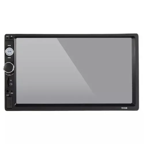 Автомагнитола 2Din сенсорная, Bluetooth AMP 7010B Slim, пульт в комплекте - фото 3