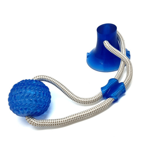 Игрушка для домашних животных с присоской, Dog toy rope PULL
