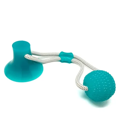 Іграшка для домашніх тварин з присоскою, Dog toy rope PULL - фото 2