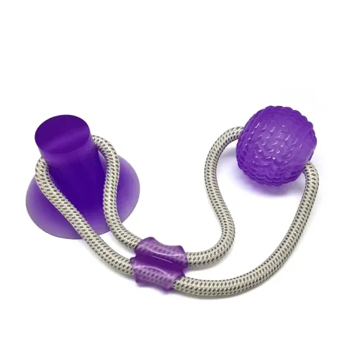 Іграшка для домашніх тварин з присоскою, Dog toy rope PULL - фото 4