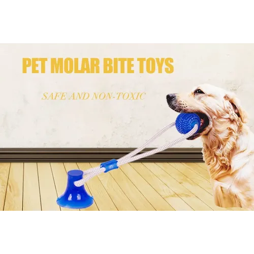 Іграшка для домашніх тварин з присоскою, Dog toy rope PULL - фото 5