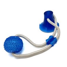 Игрушка для домашних животных с присоской, Dog toy rope PULL
