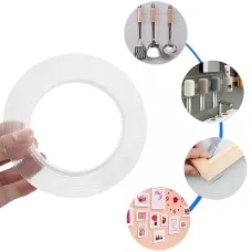 Многоразовая двусторонняя нано лента IVY Grip Tape 3 м, 20 мм ширина, влагоотталкивающая