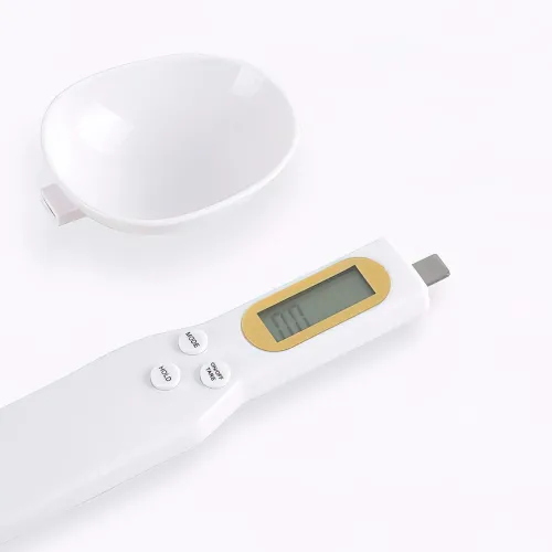 Электронная мерная ложка с весами 500 г Cooking Scale Pro, деление 0,1, белая - фото 7