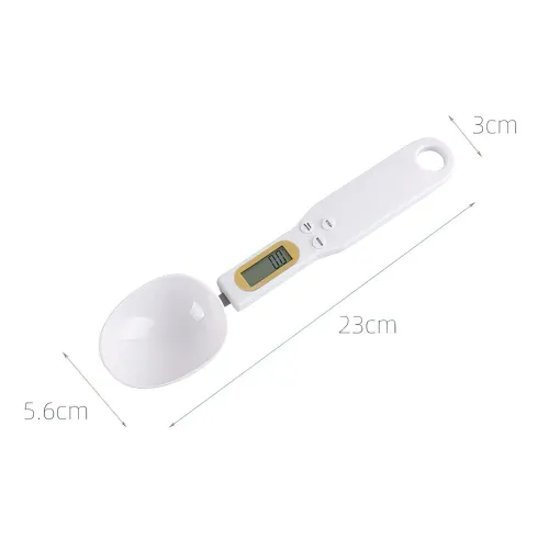 Электронная мерная ложка с весами 500 г Cooking Scale Pro, деление 0,1, белая - фото 10