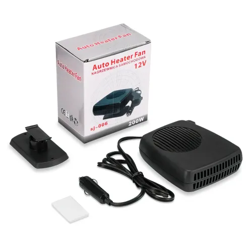 Автомобільний обігрівач Car Heater PRO SJ-006 на підставці, чорний - фото 9