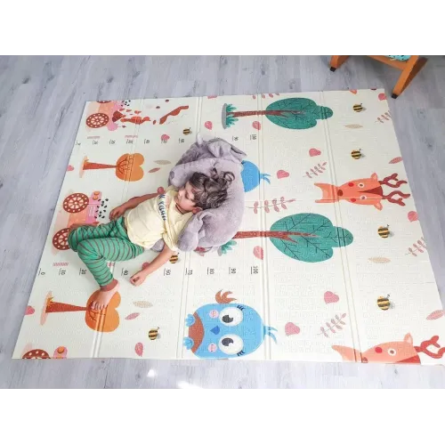 Спінений дитячий розвиваючий килимок XPE Children GO 180* 120 , двосторонній, з текстурованим покриттям - фото 8