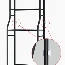 Усиленная стойка на стиральную машину Sailboat Washing Machine Rack TM-021, высотой 163 см, белая
