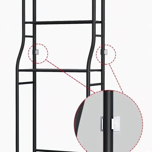 Усиленная стойка на стиральную машину Sailboat Washing Machine Rack TM-021, высотой 163 см, белая - фото 6