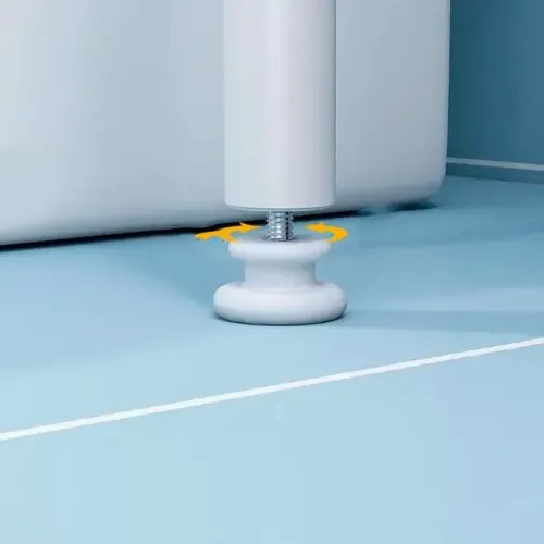 Посилена стійка на пральну машину Sailboat Washing Machine Rack TM-021, висотою 163 см, біла - фото 4