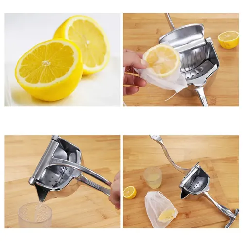 Ручна соковижималка прес з затиском Juicer Kitchen Pro, носик для розливу - фото 2