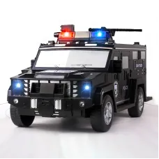 Дитяча скарбничка сейф машинка в стилі gelandewagen G63, Поліція. з кодовим замком, купюроприймач