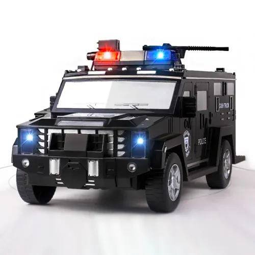 Дитяча скарбничка сейф машинка в стилі gelandewagen G63, Поліція. з кодовим замком, купюроприймач