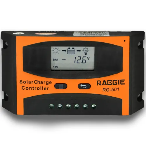Контролер заряду сонячної панелі Raggie RG-501, 12V/24V 10A. Оригінальний Solar charge controller