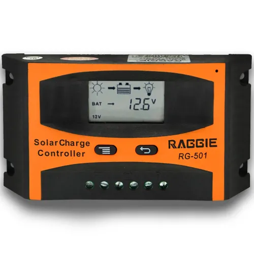 Контроллер заряда солнечной панели Raggie RG-501, 12V/24V 10A. Оригинальный Solar charge controller