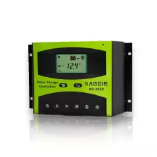 Контролер заряду сонячної панелі Raggie RG-502D, 12V/24V 40A. Оригінальний Solar charge controller