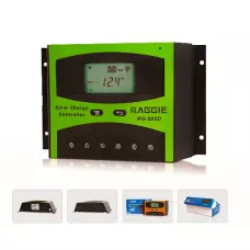 Контроллер заряда солнечной панели Raggie RG-505D, 12V/24V 30A. Оригинальный Solar charge controller