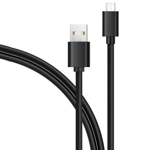 Кабель AMAZON USB-MicroUSB для заряджання смартфона, 1 метр, 3 А - фото 2