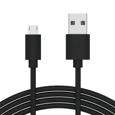Кабель AMAZON USB-MicroUSB для заряджання смартфона, 1 метр, 3 А