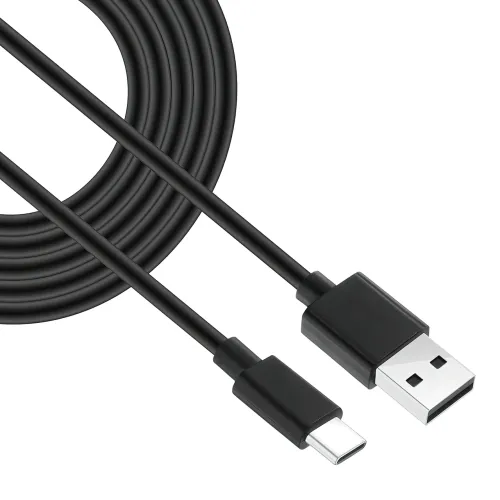 Кабель AMAZON USB-Type-C для заряджання смартфона, 1 метр, 3 А - фото 2